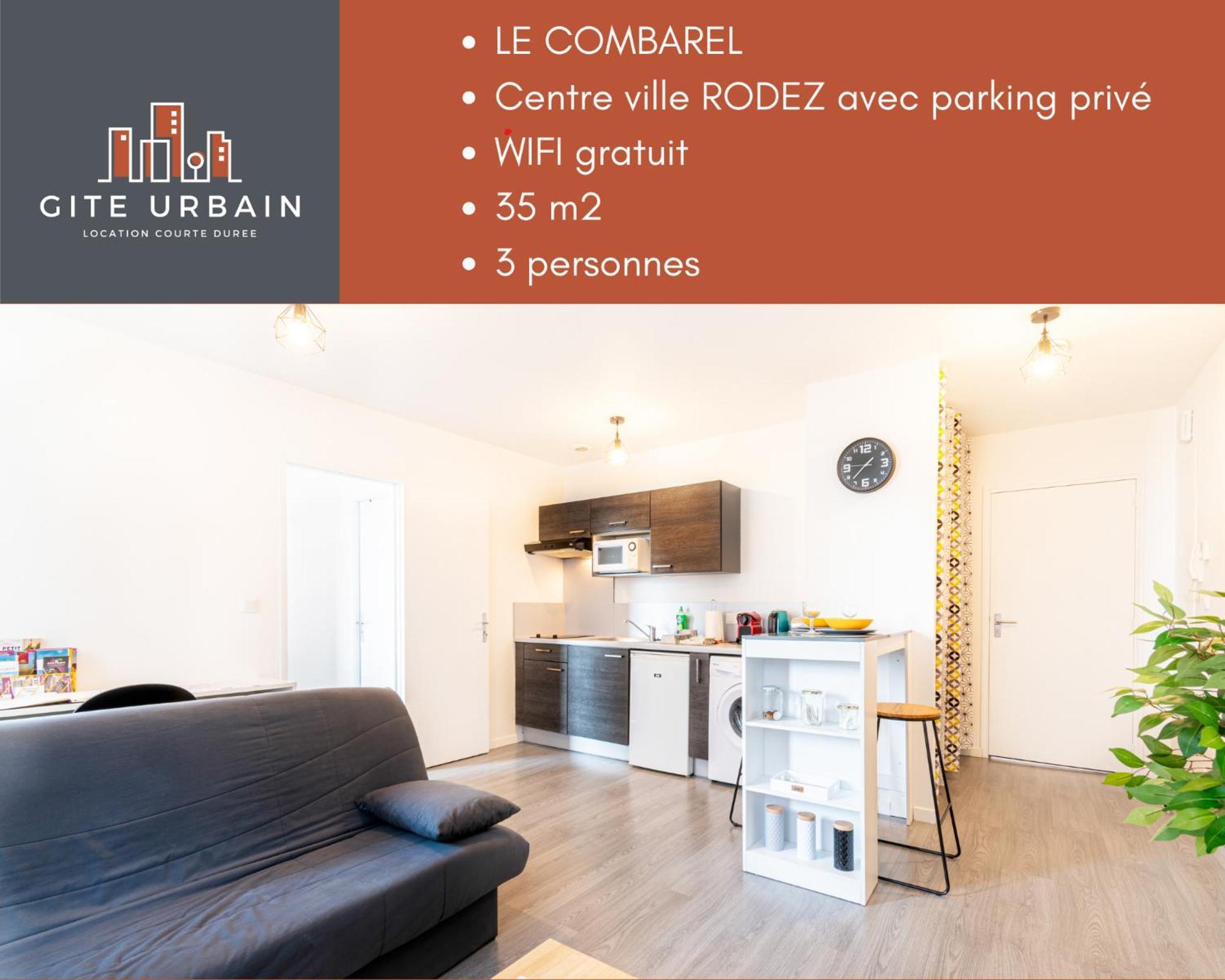 Ferienwohnung Le Combarel Rodez Exterior foto